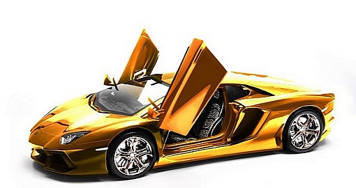 Lamborghini из золота и бриллиантов