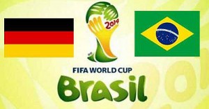 Чемпионат мира в Бразилии: Бразилия - Германия